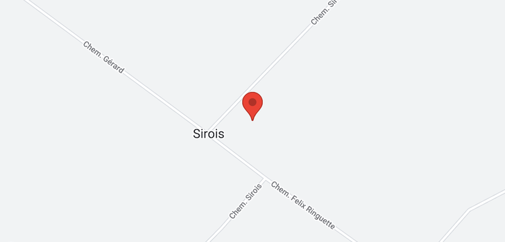 map of LOT Sirois Road